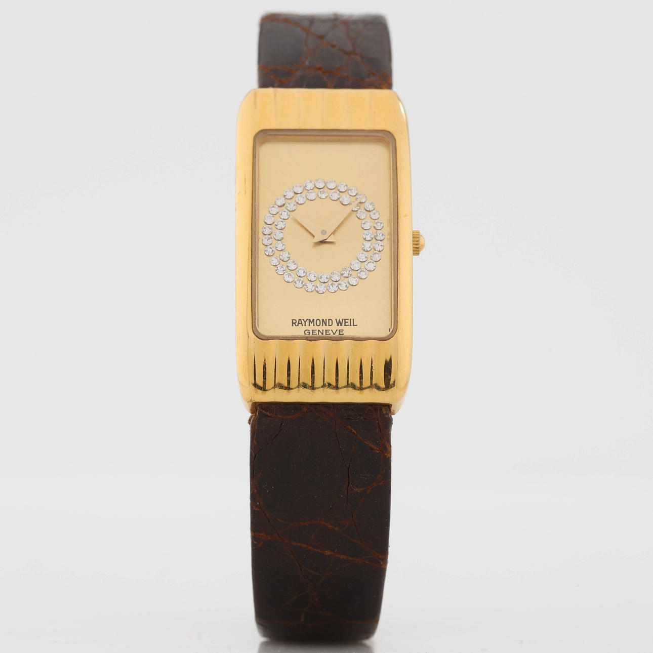 RAYMOND WEIL Wristwatch, double, quartz, 1980s.