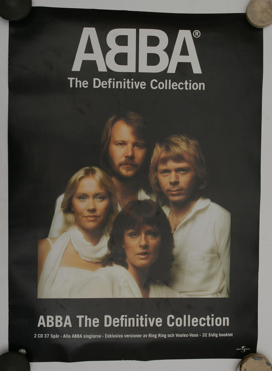 ABBA. The definitive Collection poster.