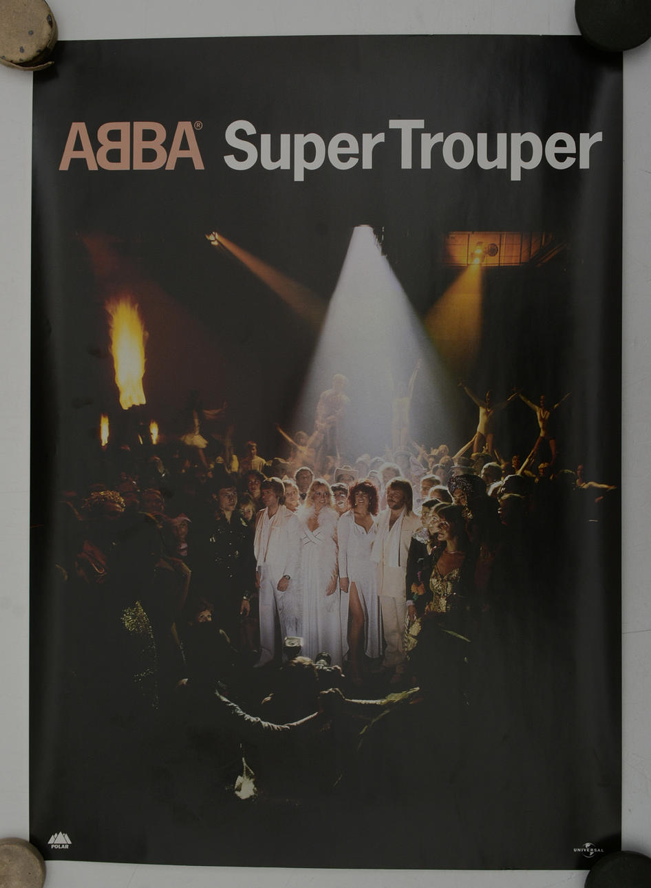 ABBA. Super Trouper Poster.