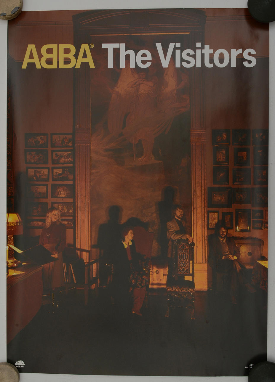 ABBA. The Visitors Poster.