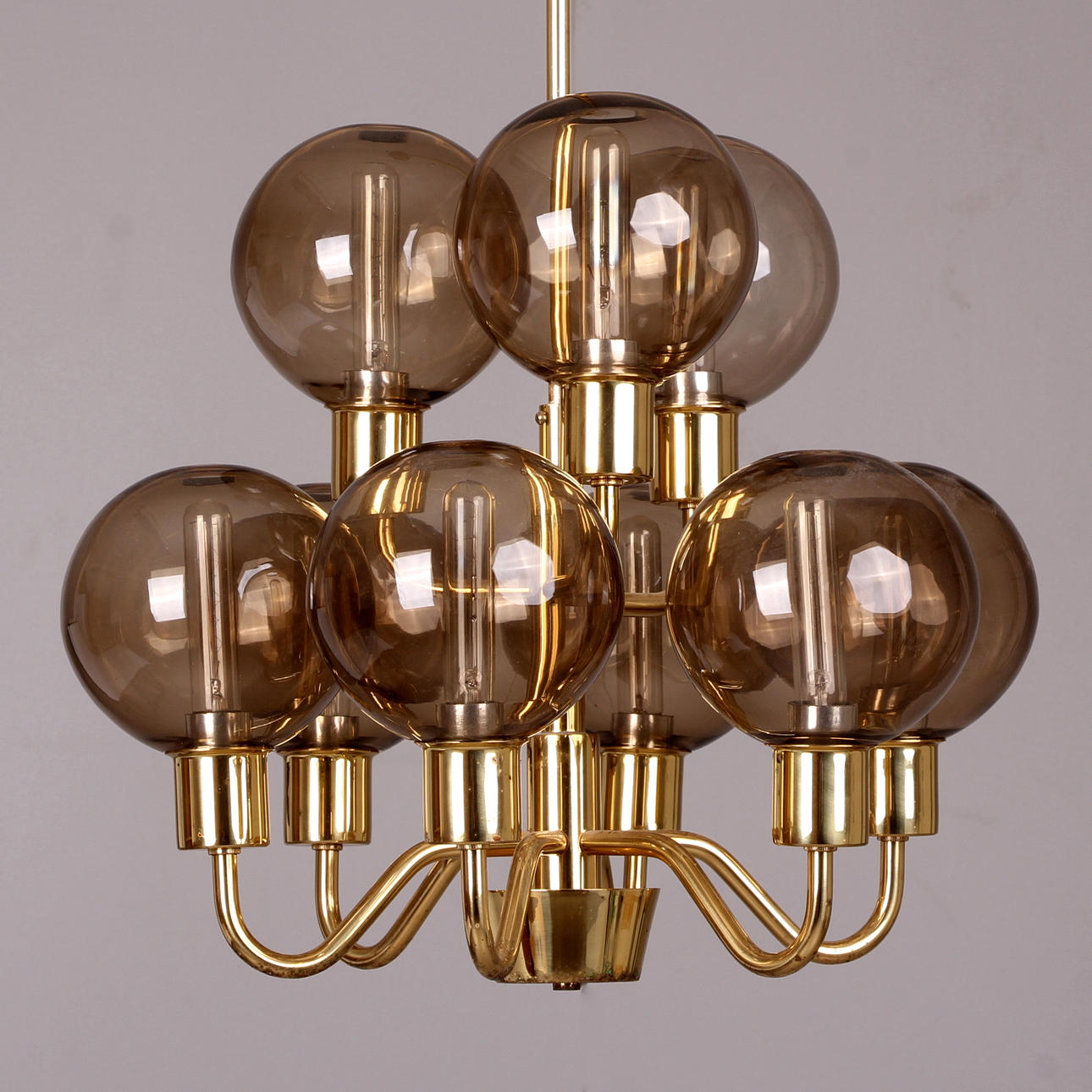 TAKARMATUR, mässing, Hans Agne Jacobsen, Markaryd, 1900-talets mitt.