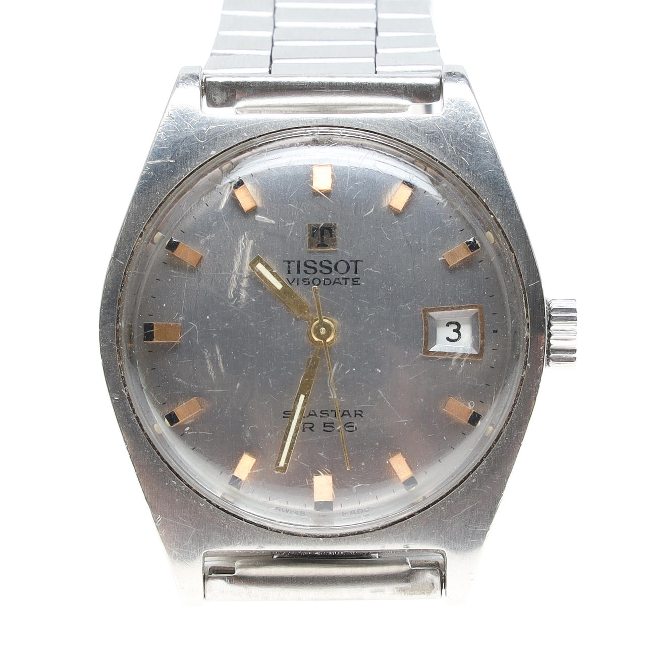 TISSOT, Seastar PR 516, Visodate, stålarmbåndsur.