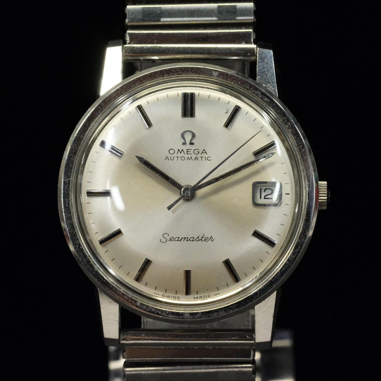 OMEGA. MEN'S WRIST WATCH, SEAMASTER, AUTOMATIC, CA 1966.