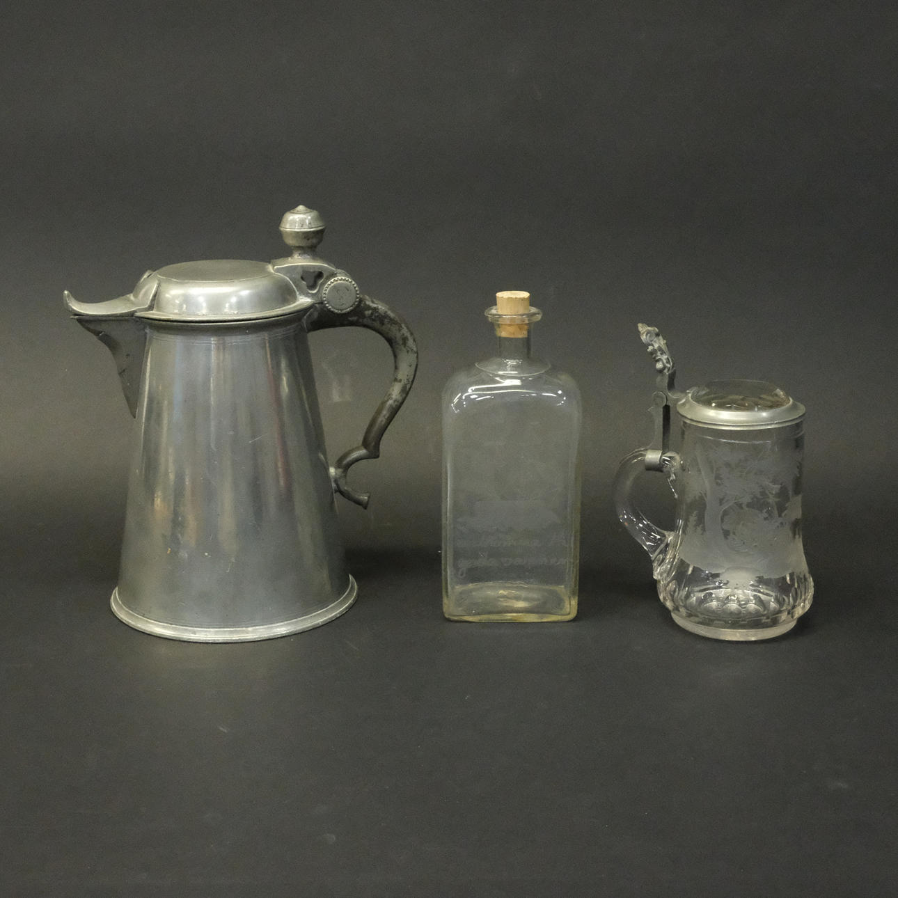 TENNSTOP, GLASKRUS SAMT PLUNTA.