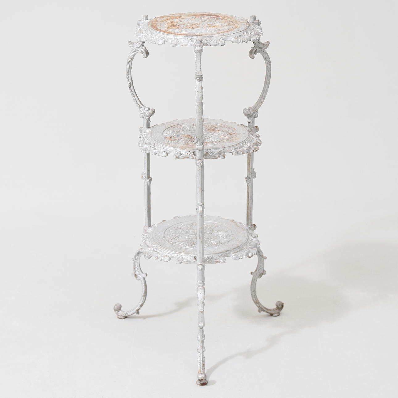 BLOMPIEDESTAL, metall, 1900-tal.