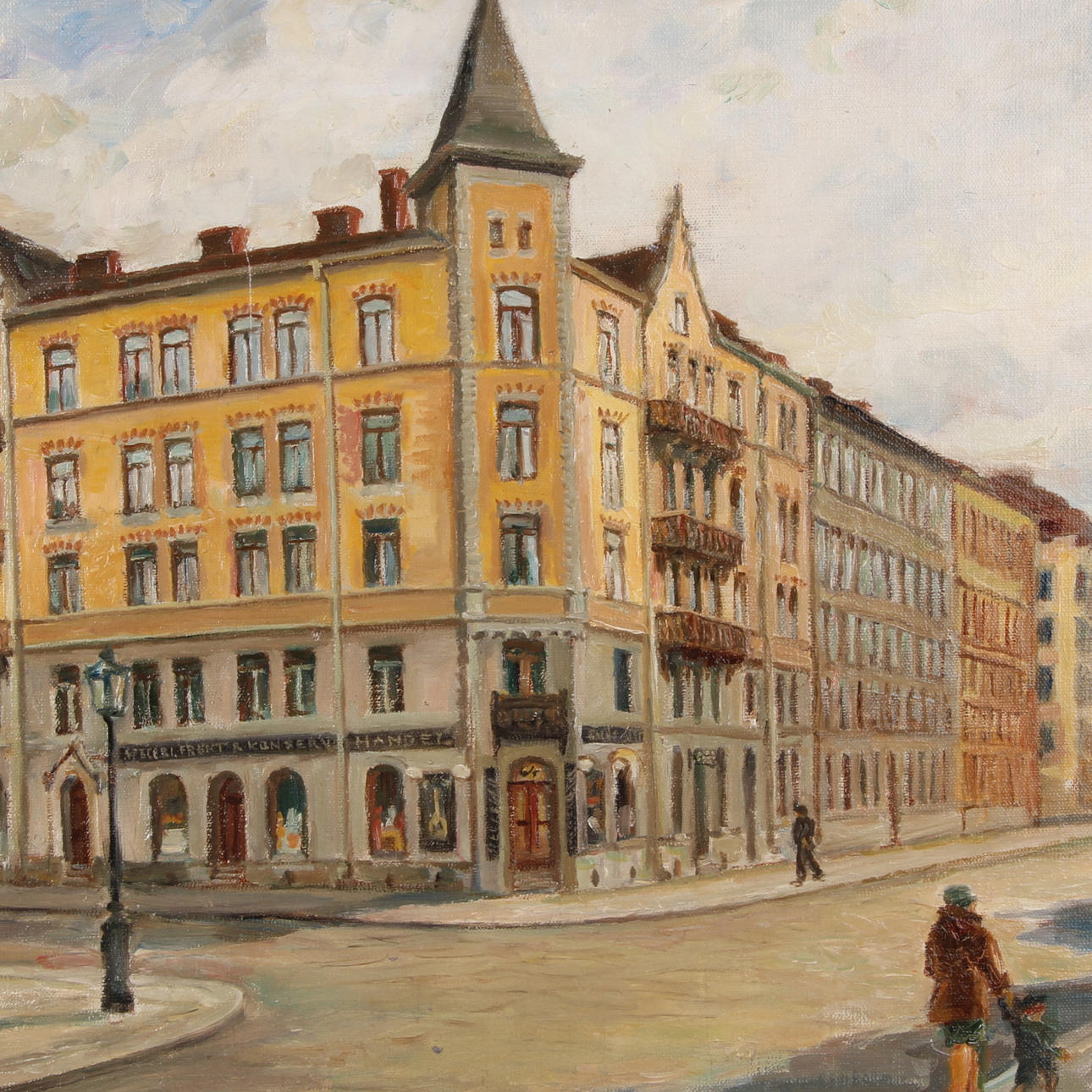 BROR TYCHO ÖDBERG. Olja på duk, signerad samt daterad.