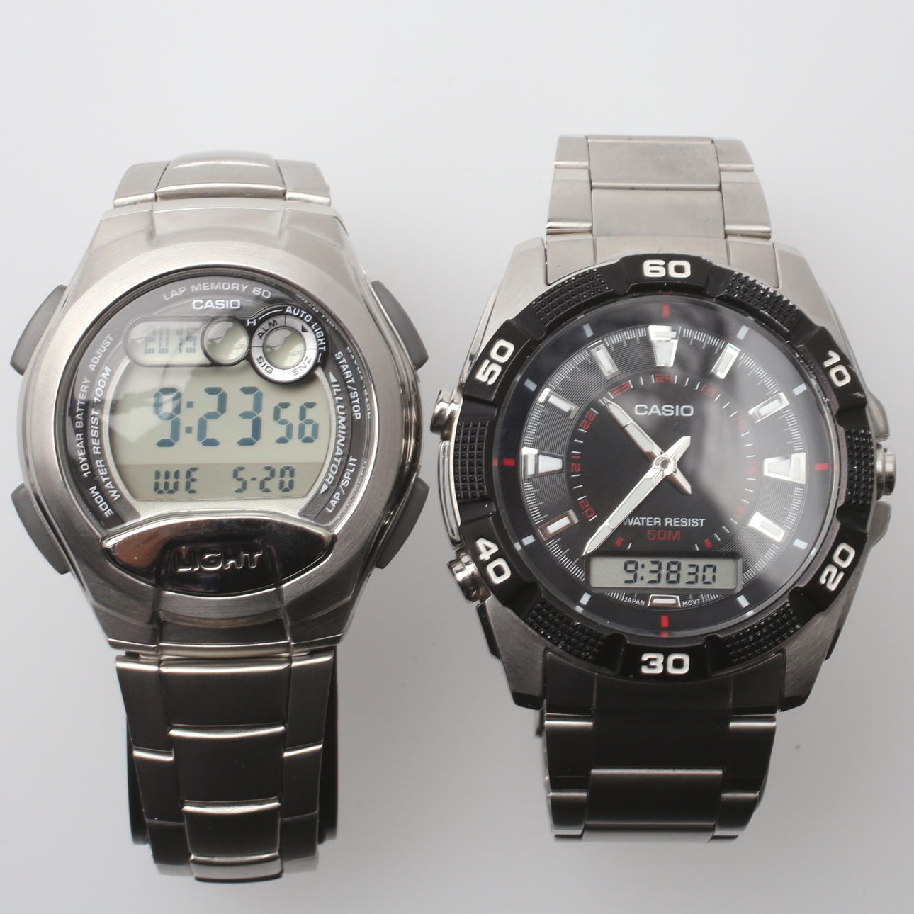 ARMBANDSUR, 2 st, Casio.
