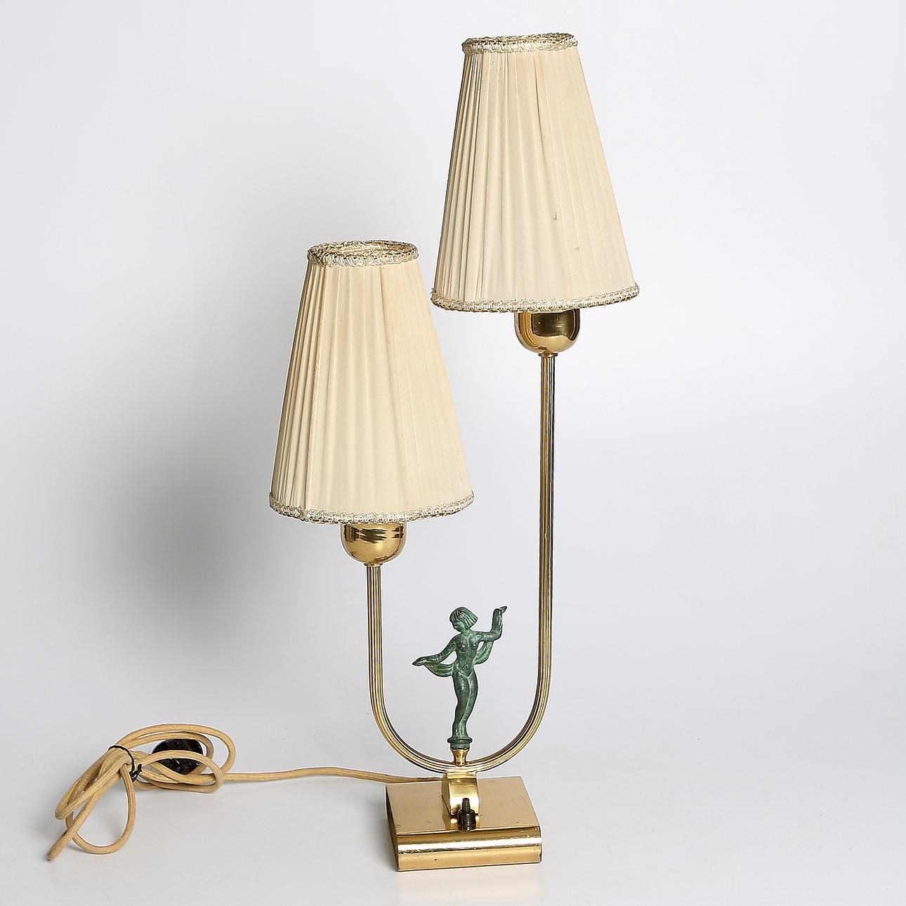BORDSLAMPA, Art Deco, 1930/40-tal.