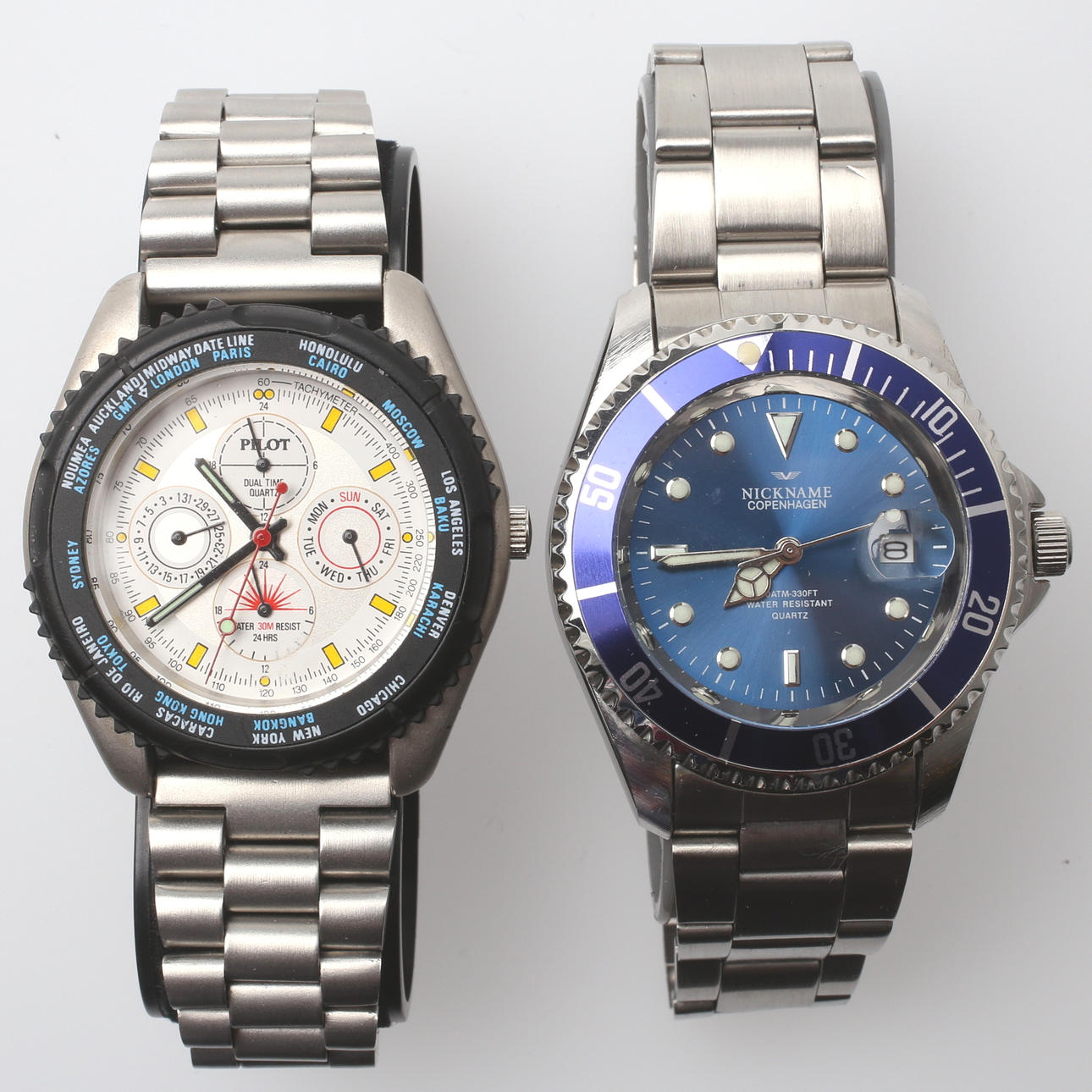 ARMBANDSUR, 2 st, Nickname, Pilot.