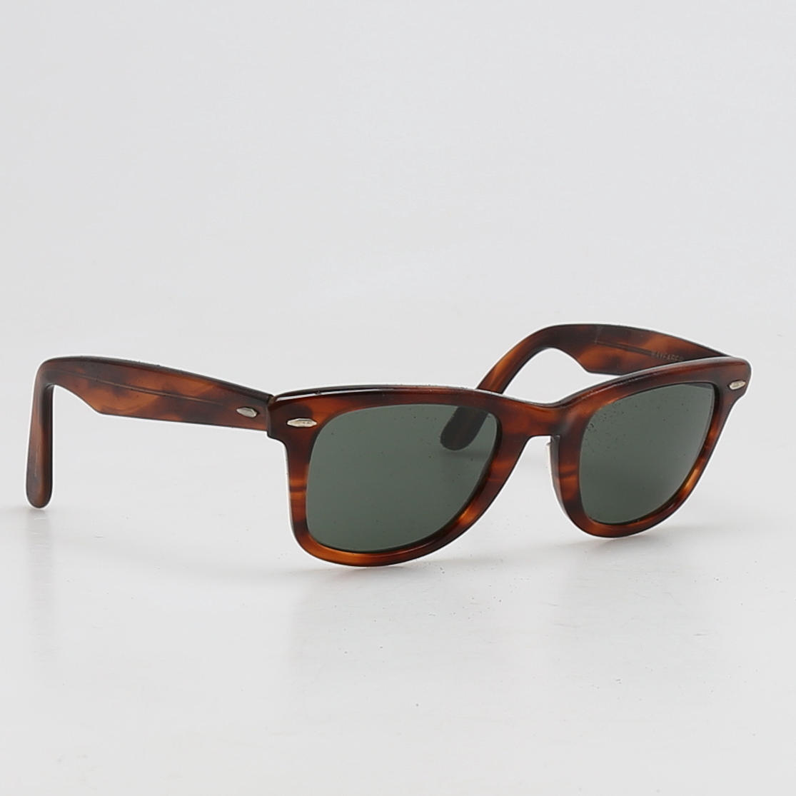 SOLGLASÖGON, "Wayfarer", Ray-Ban, 1980-tal.