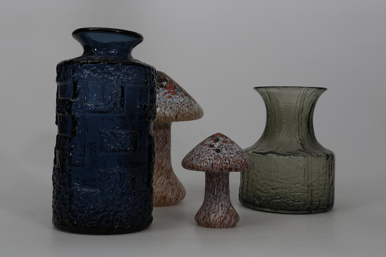 SVAMPAR OCH VASER, glas, bland annat Timo Sarpaneva.