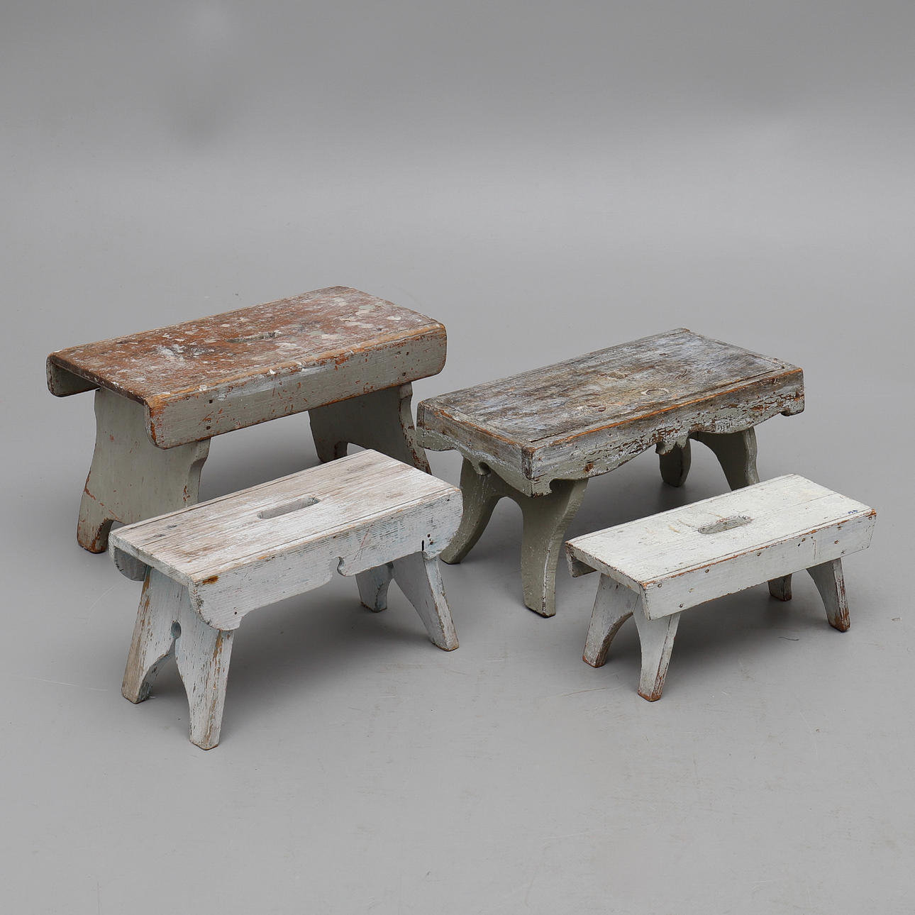 PALLAR, 4 st, allmoge, antika.