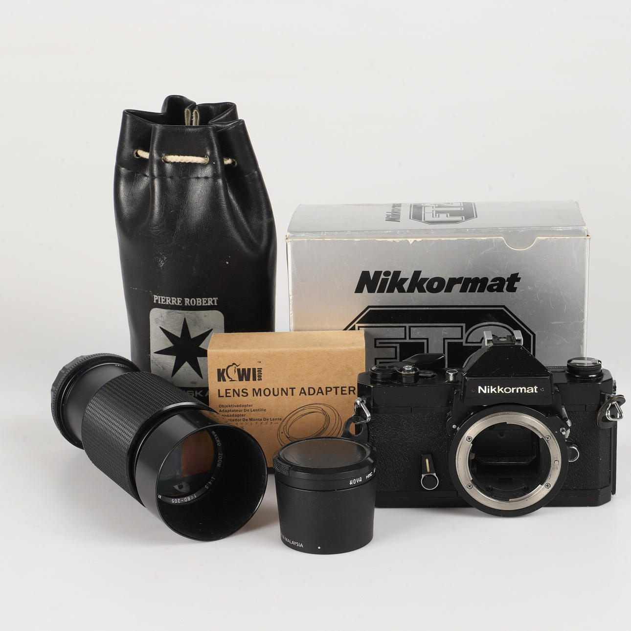 CAMERA WITH LENS, Nikkormat FT2, 1965-78.