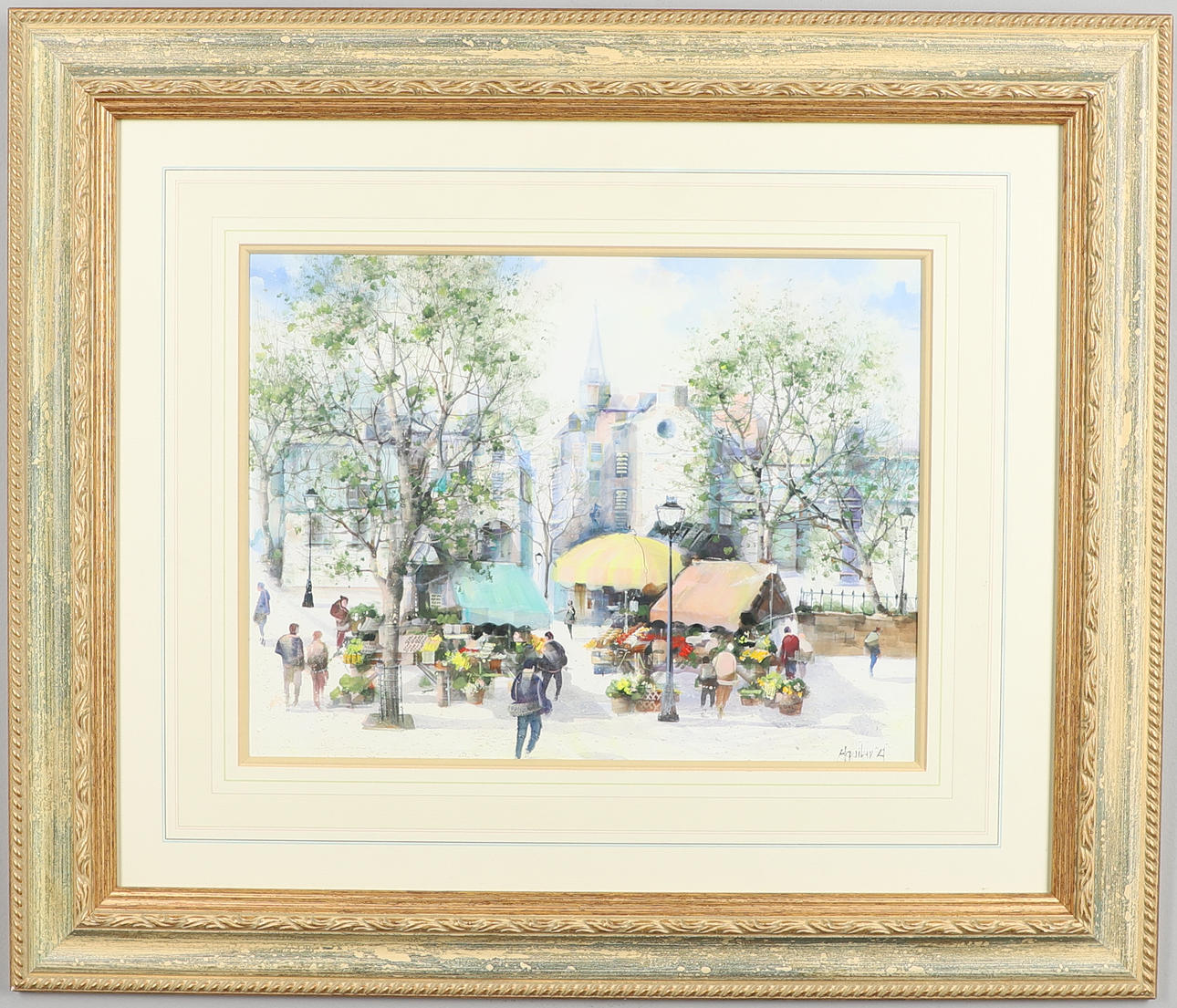 JORGE AGUILAR-AGON (1936-2020). TOWN MARKET.