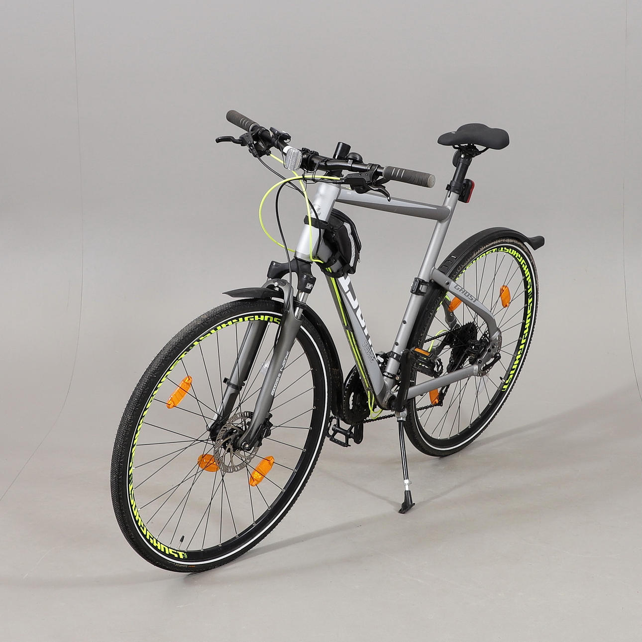 CYKEL, 27 växlar, Square Cross 1,8, Ghost.