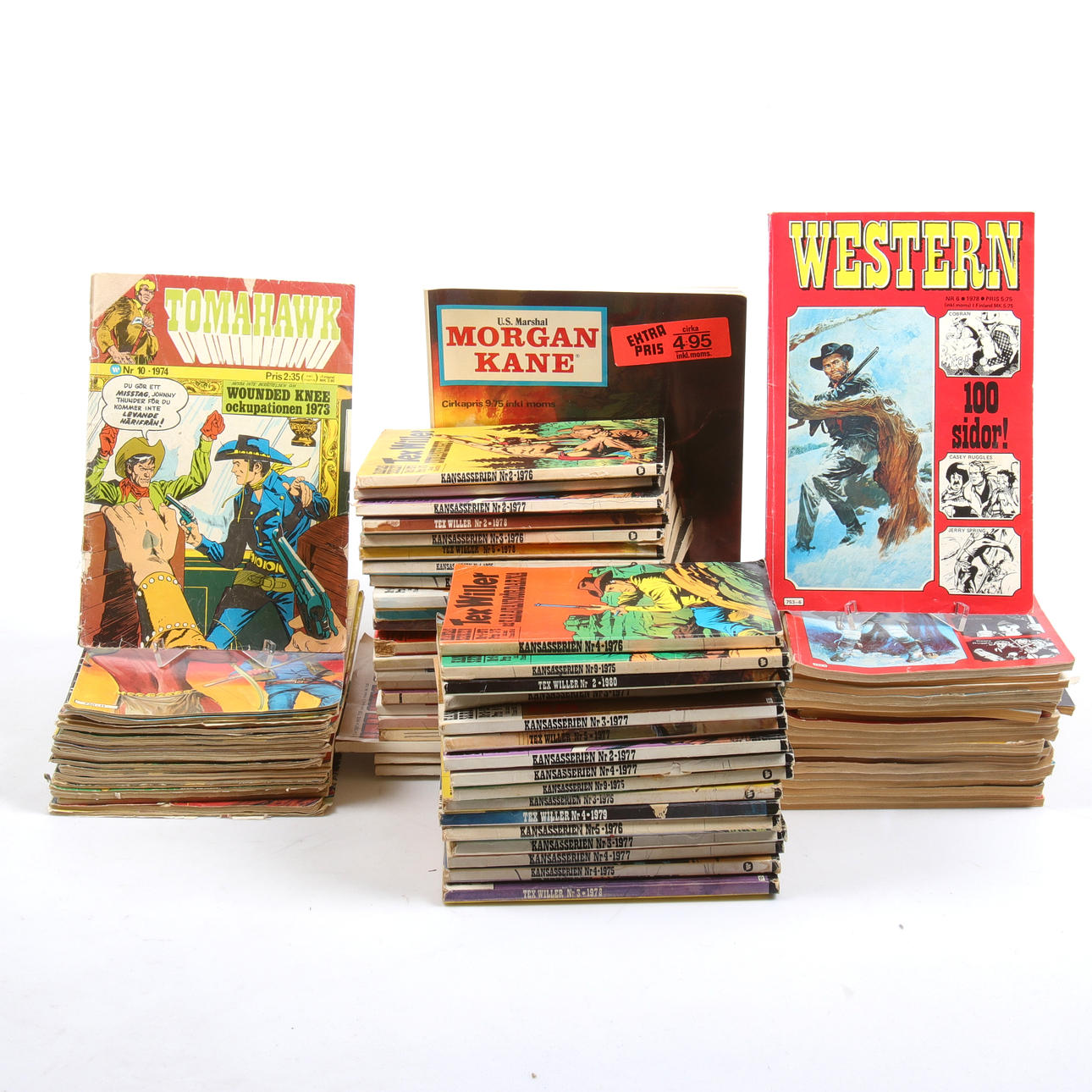 REVISTAS DE CÓMIC, Tex Willer, Tomahawk, Cowboy, etc.