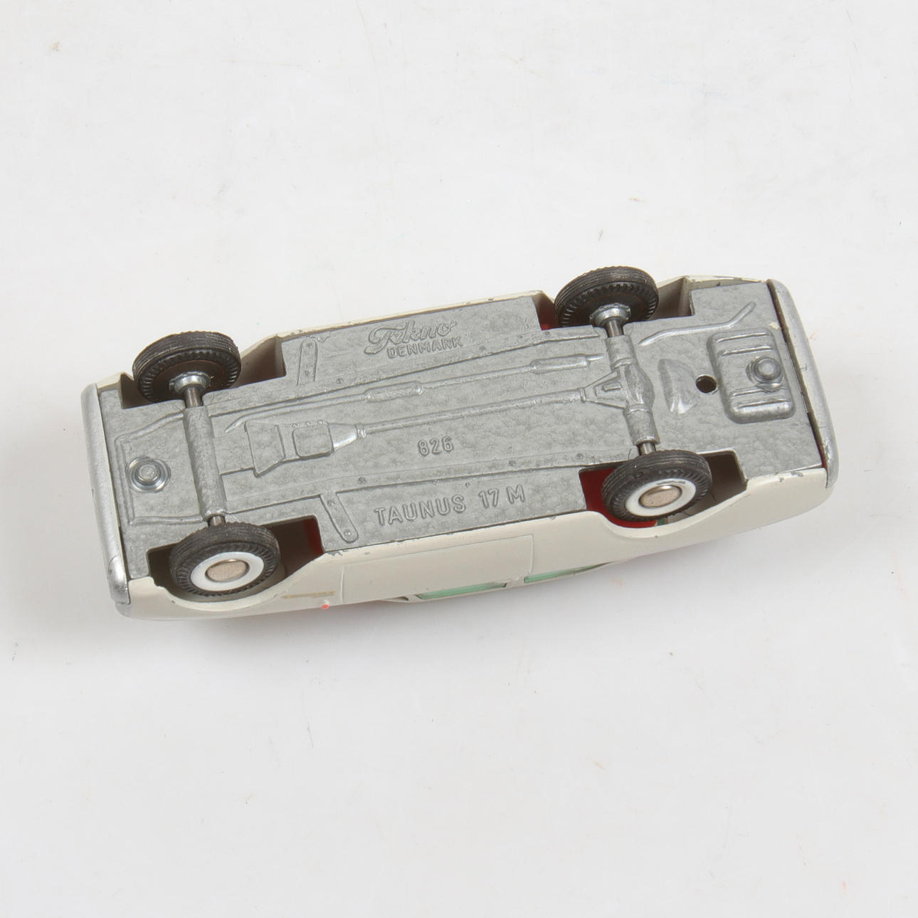 MODEL CAR, sheet metal, Ford Taunus 17 M. No. 826, Tekno Toys