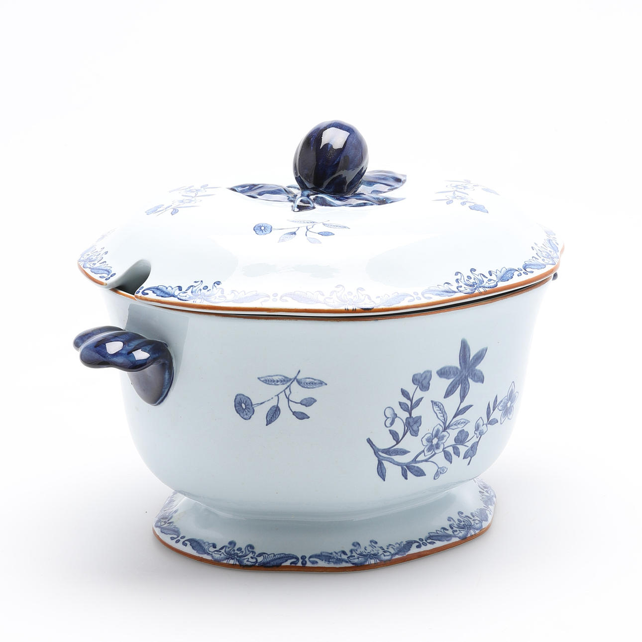 TERRIN MIT Deckel, „Ostindien“, Rörstrand.