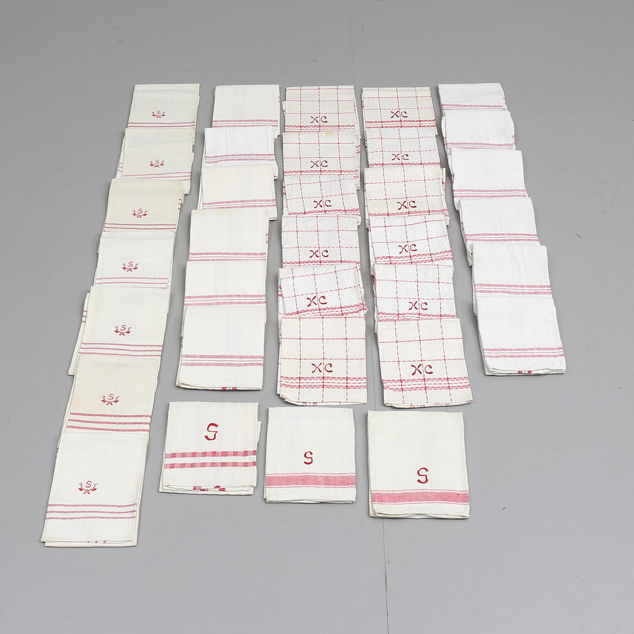 LINNEHANDDUKAR, 34 st, 1900-tal.