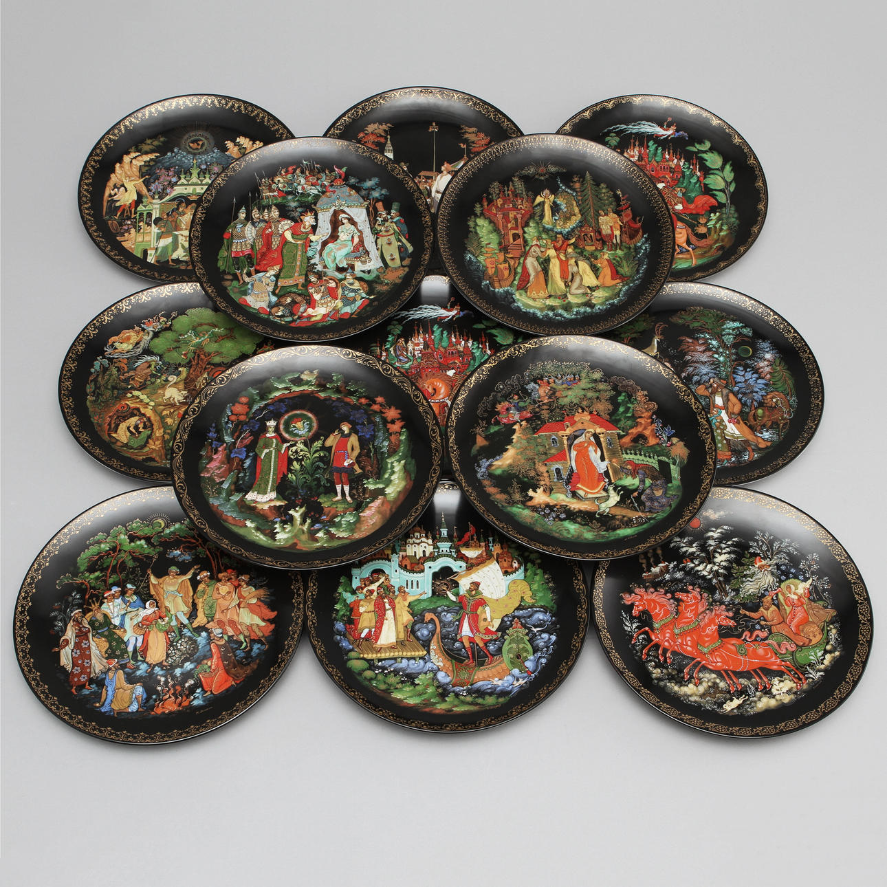 SAMLARTALLRIKAR, 13 st, porslin, Ryssland.