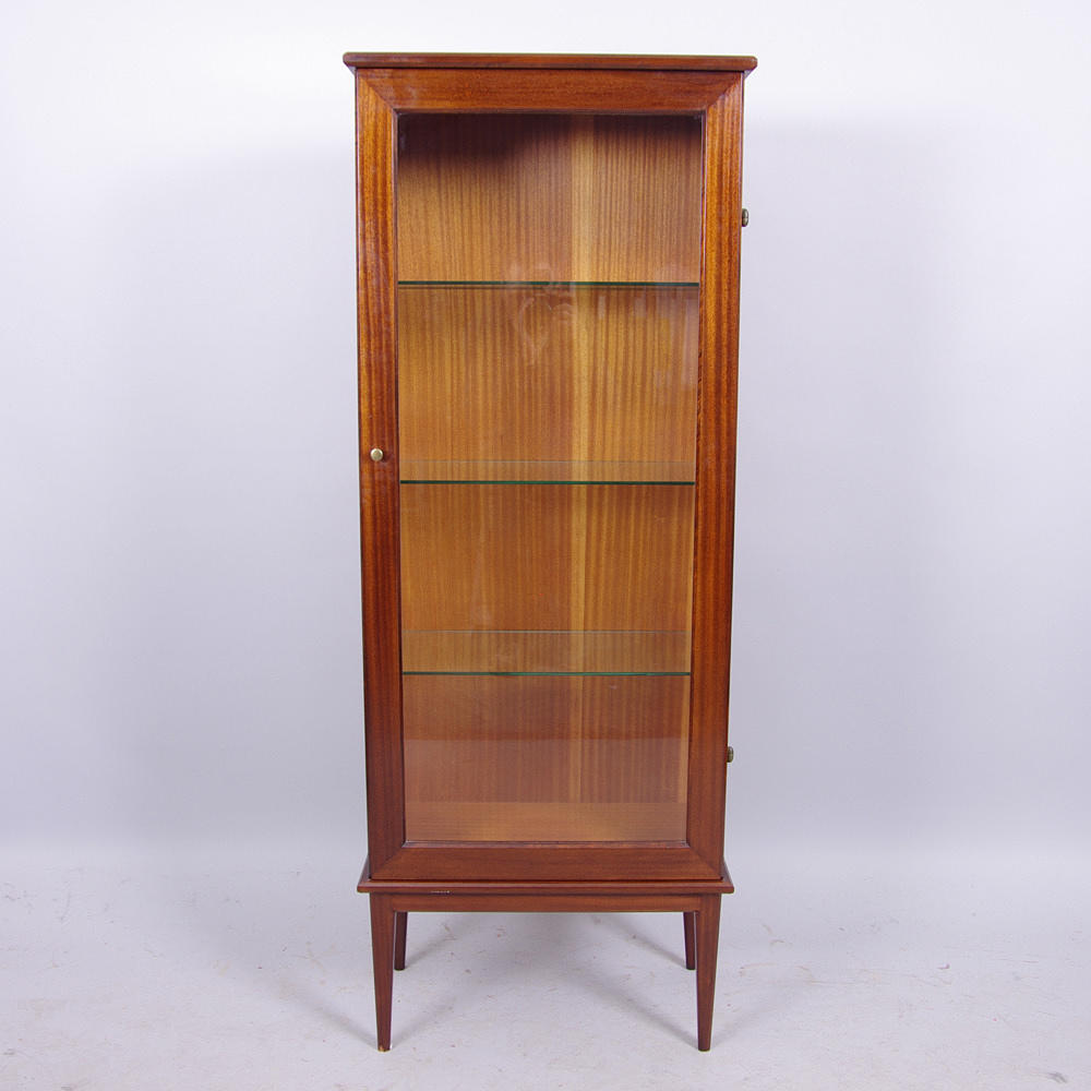 VITRINSKÅP, mahogny, 1900-talets mitt.