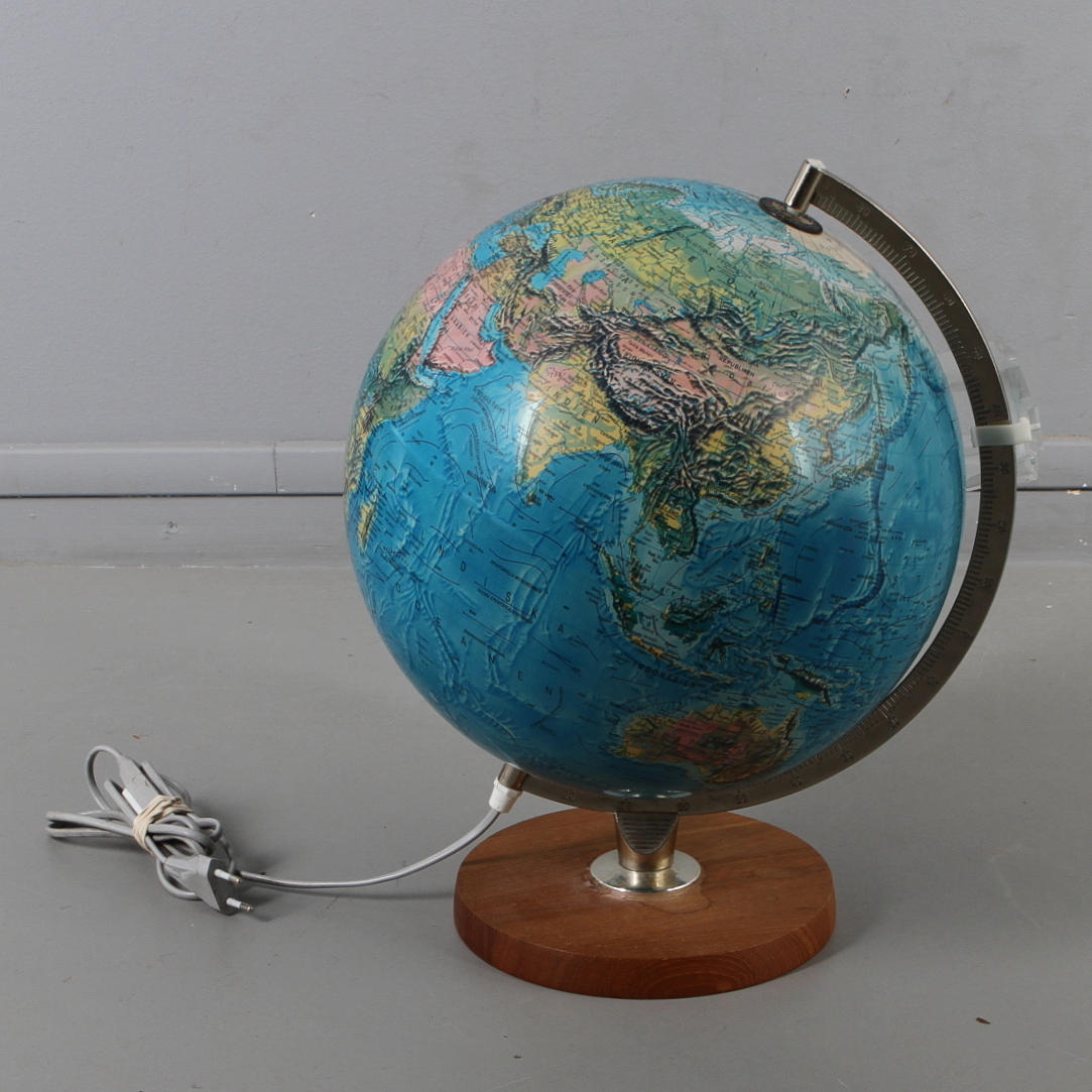 JORDGLOB, Scan - Globe A/S, Köpenhamn, Danmark, 1900-talets slut.