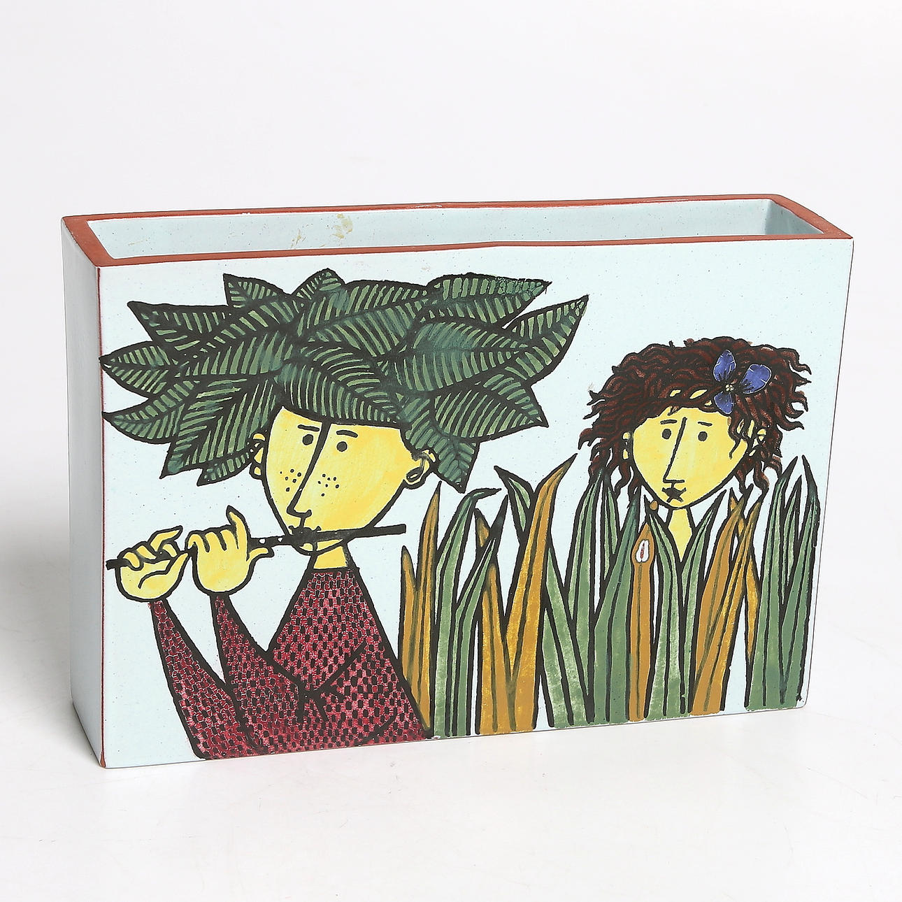 VAS, keramik, "Karneval", Stig Lindberg, Gustavsberg.