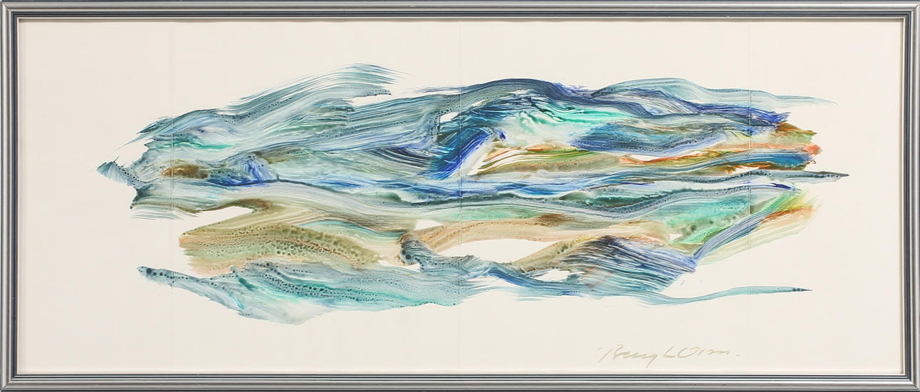 BENGT OLSON. Gouache, omslag, signerad.