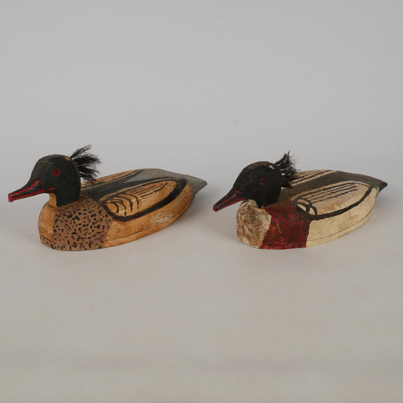 VETTAR, trä, 2 st, 1900-tal.