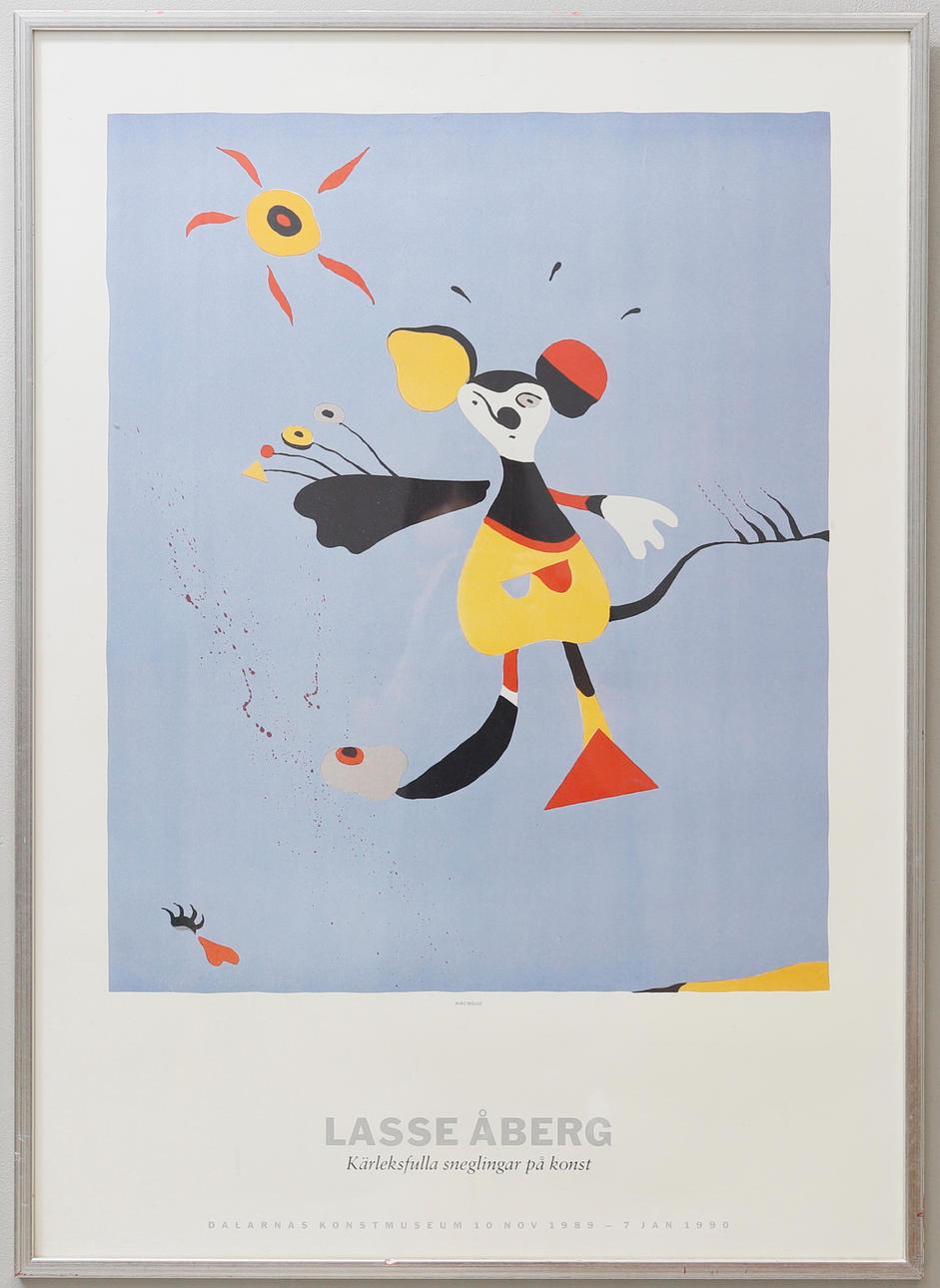 AFTER LASSE ÅBERG. "Miro Mouse", Poster.