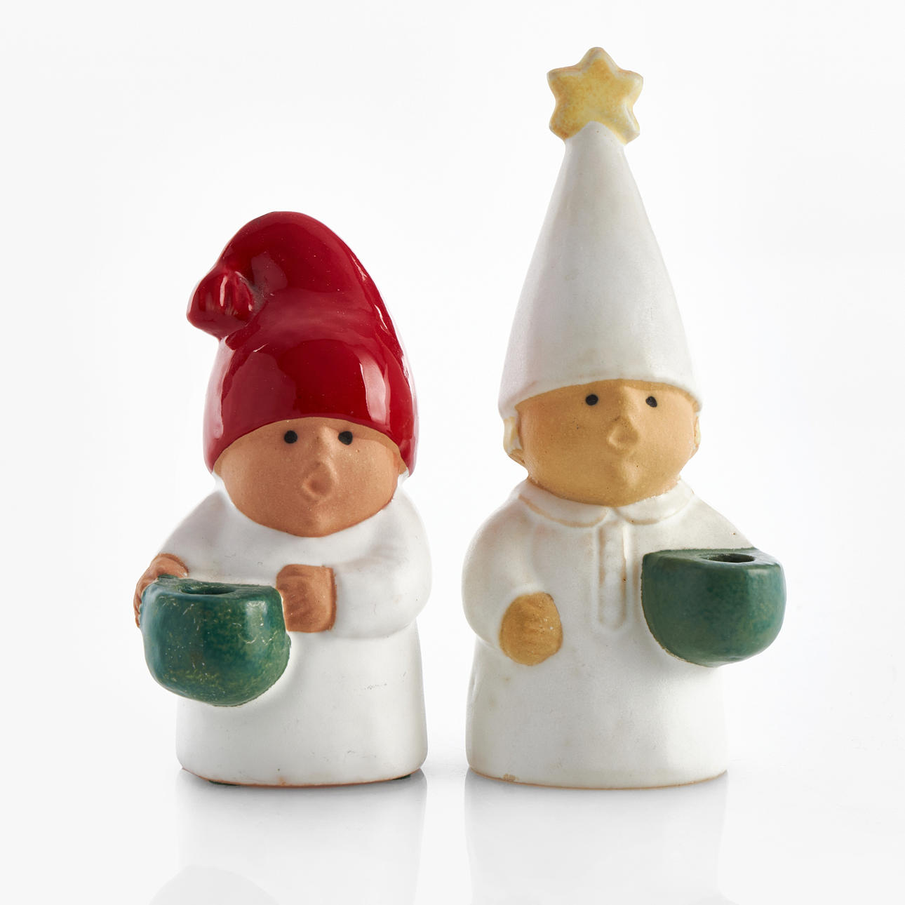 LISA LARSON. Adventti (2), tähtipojat, Rörstrand.