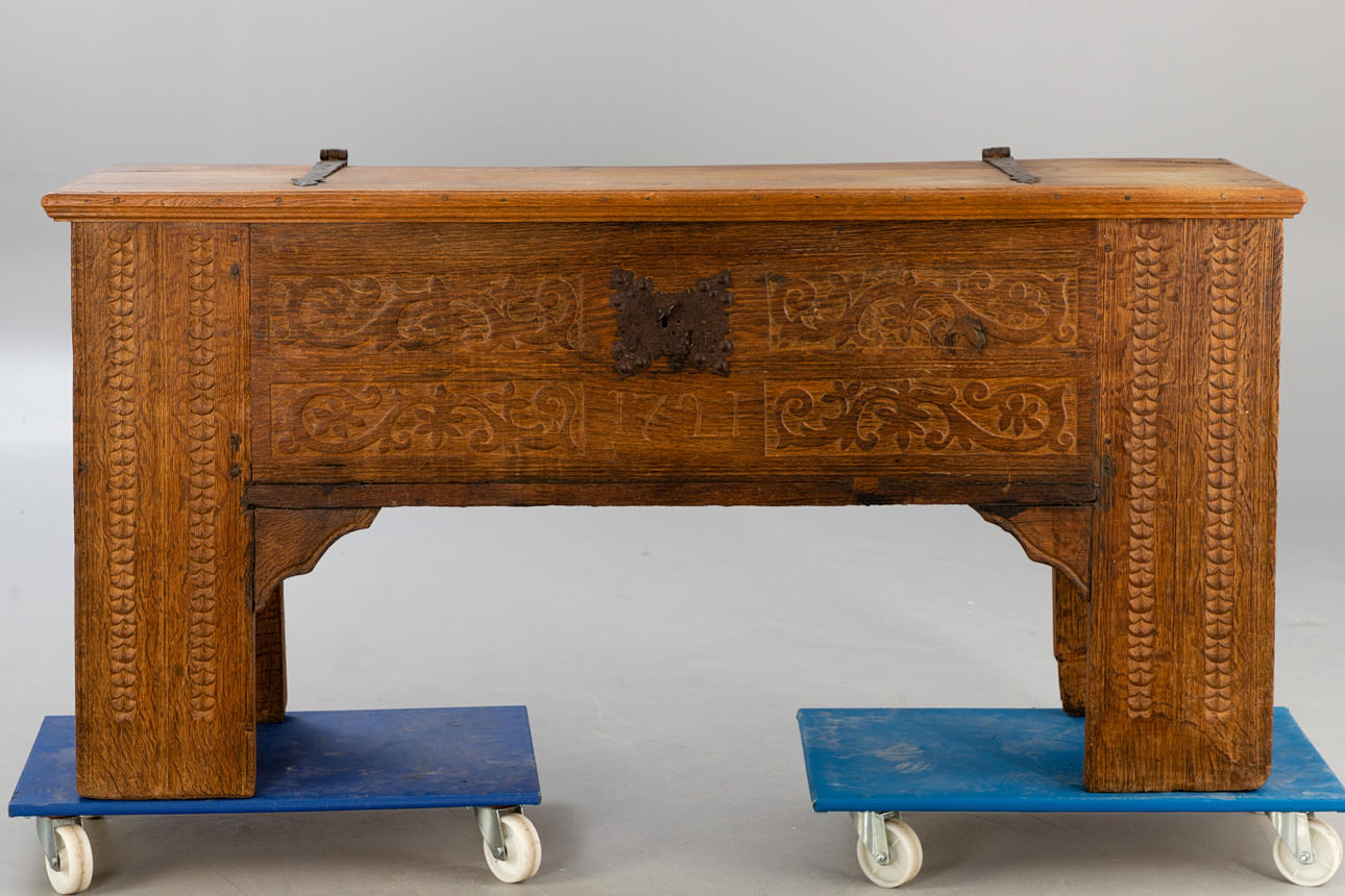 Cofre robado, Alemania, dat. 1727.