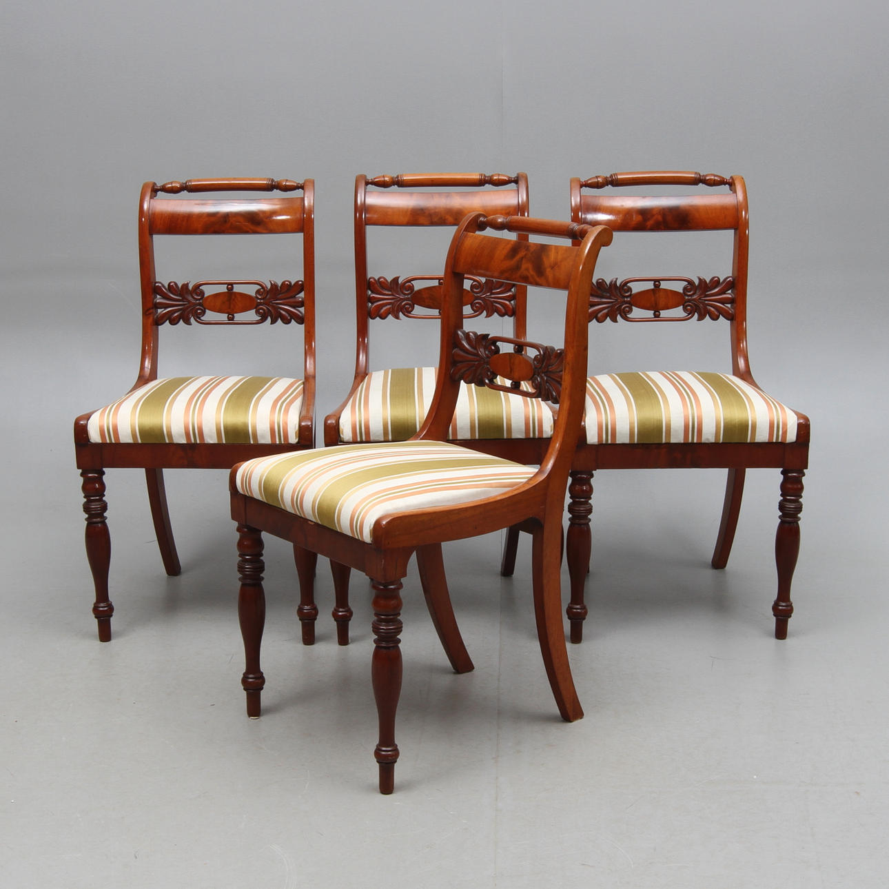 STOLAR, 4 st, senempire, 1800-tal.