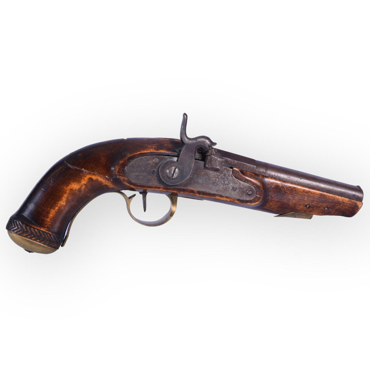 COMBAT PISTOL, Sweden, 19th century.