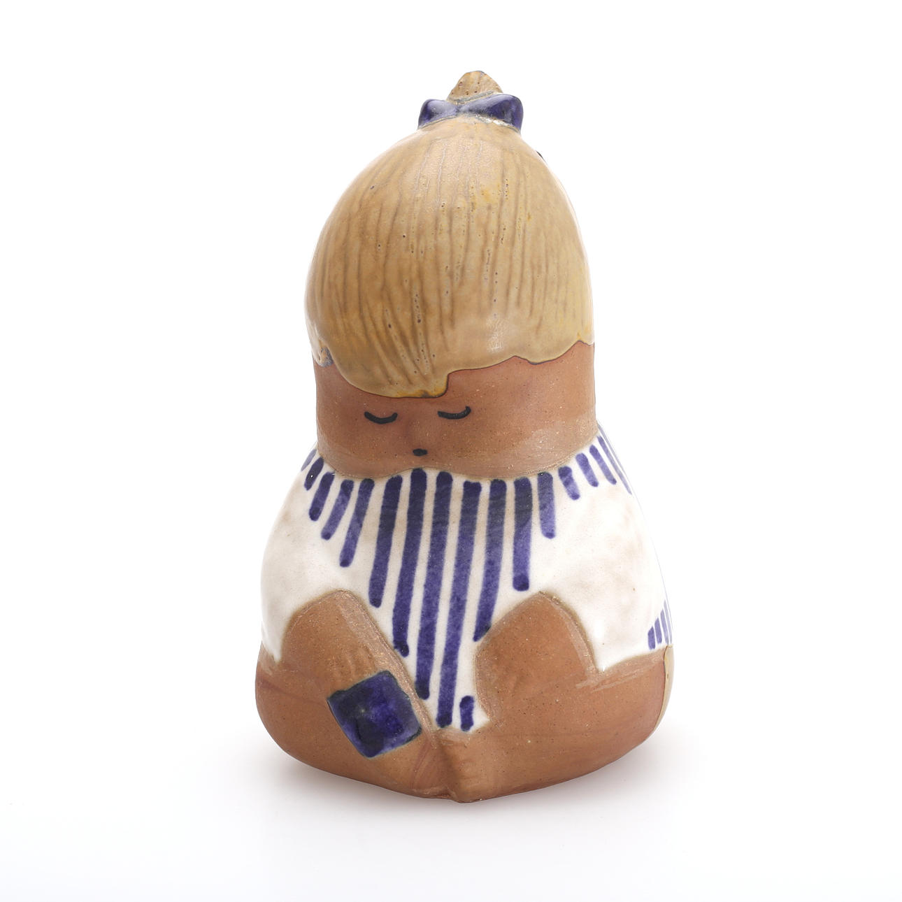 LISA LARSON. Figur, Johanna, Steinzeug, Gustavsberg.