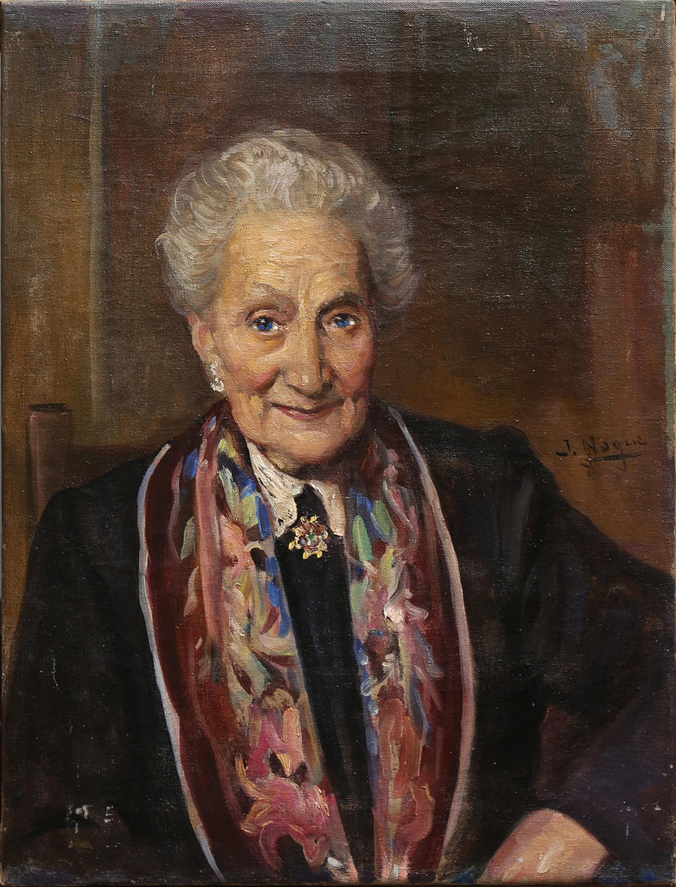 JOSÉ NOGUÉ MASSÓ. Anciana.