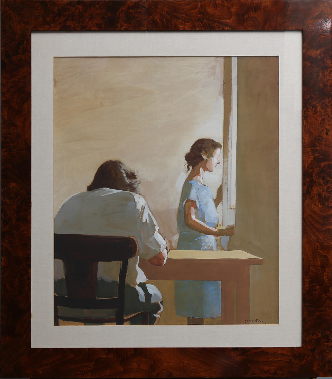 XAVIER SERRA DE RIVERA. Interior.