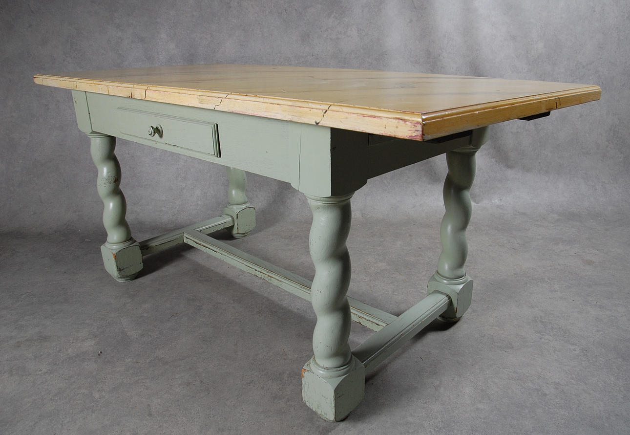 BORD, Barockstil, med marmorerad skiva, 1900-tal.