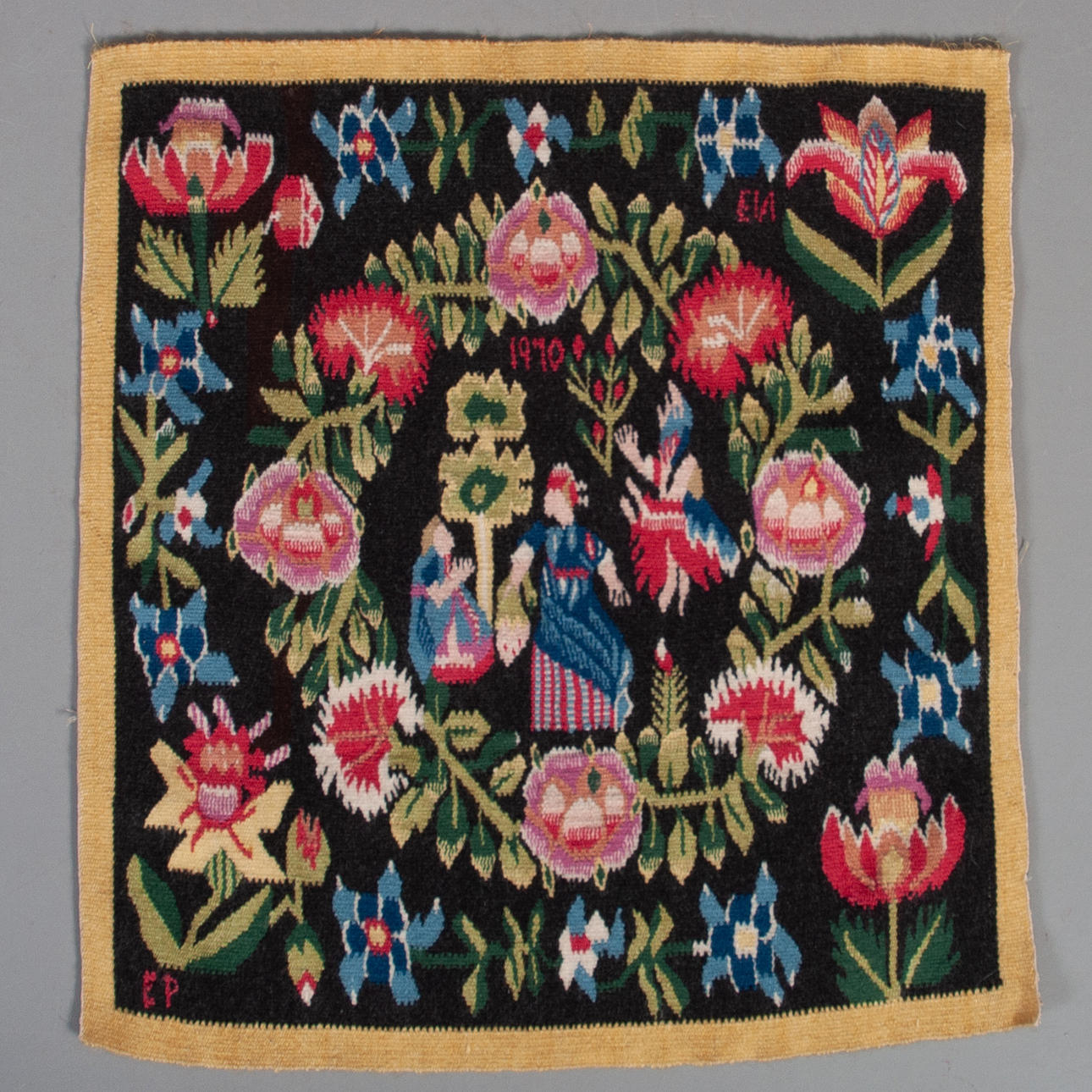 FLAMSKVÄV. 1900-talets senare del.