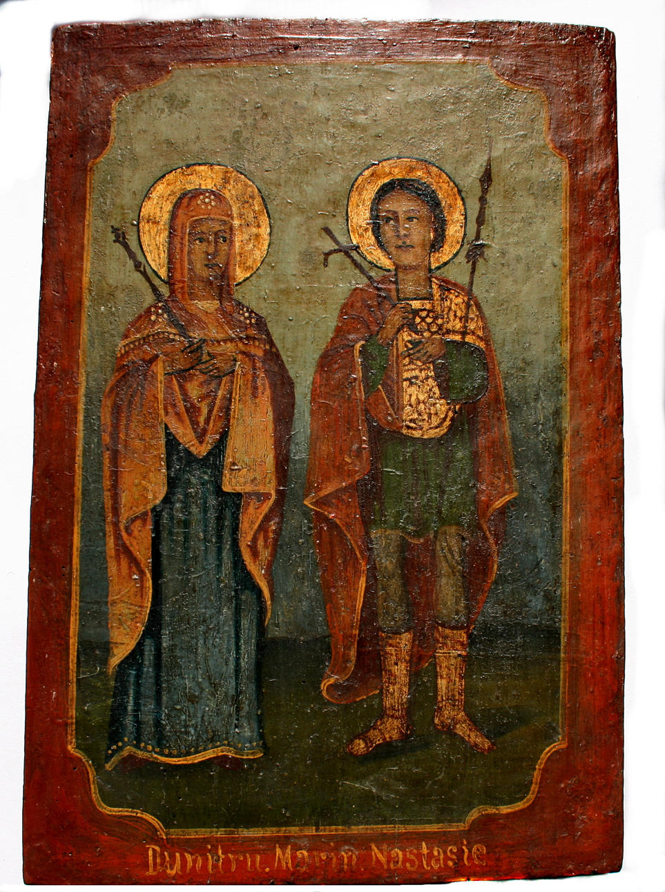 IKON, TVÅ HELGON, RUMÄNIEN.