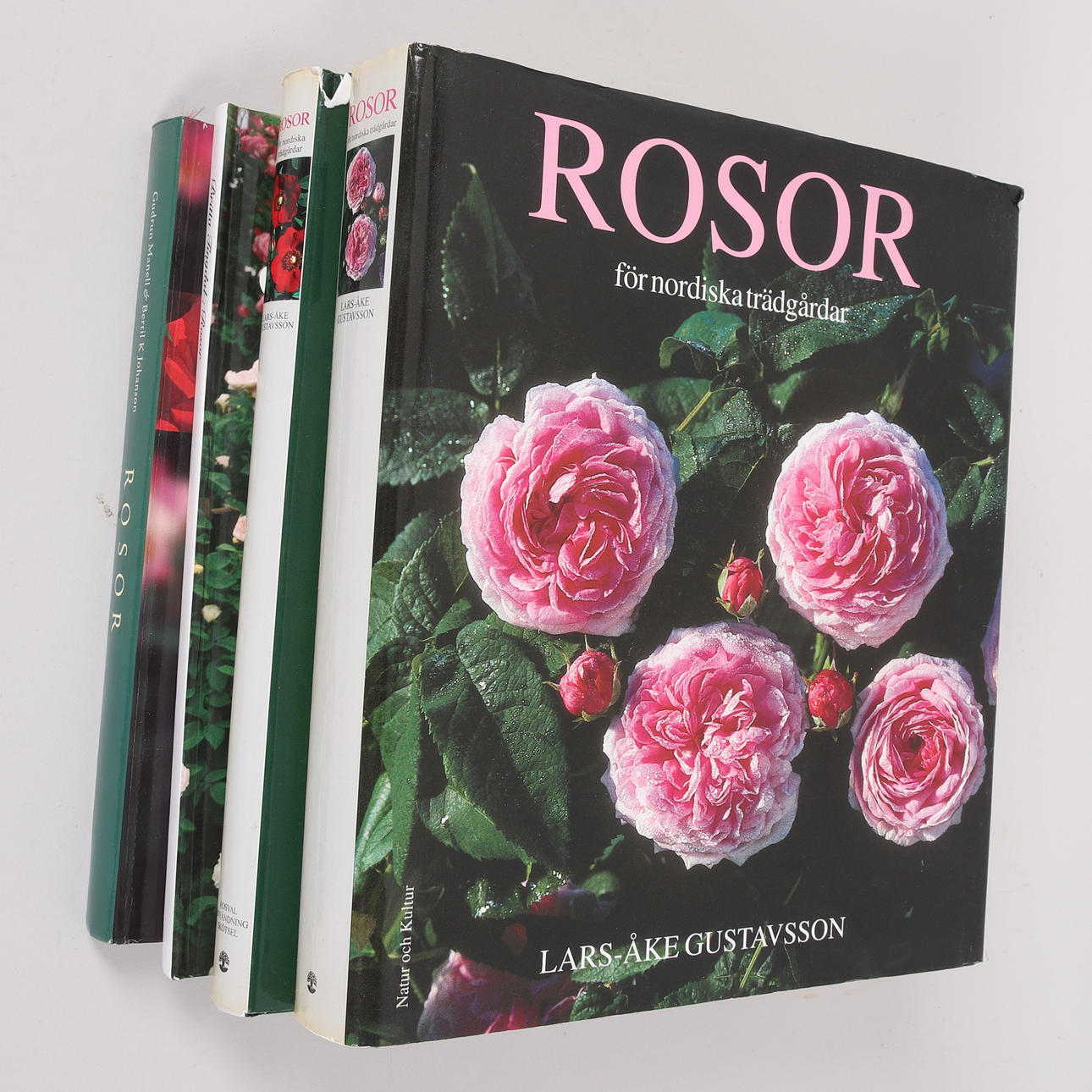BÖCKER, 4 st, rosor, bl.a. Lars-Åke Gustavsson.