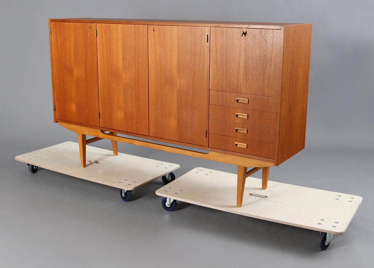 SIDEBOARD, teak, 50/60-tal.