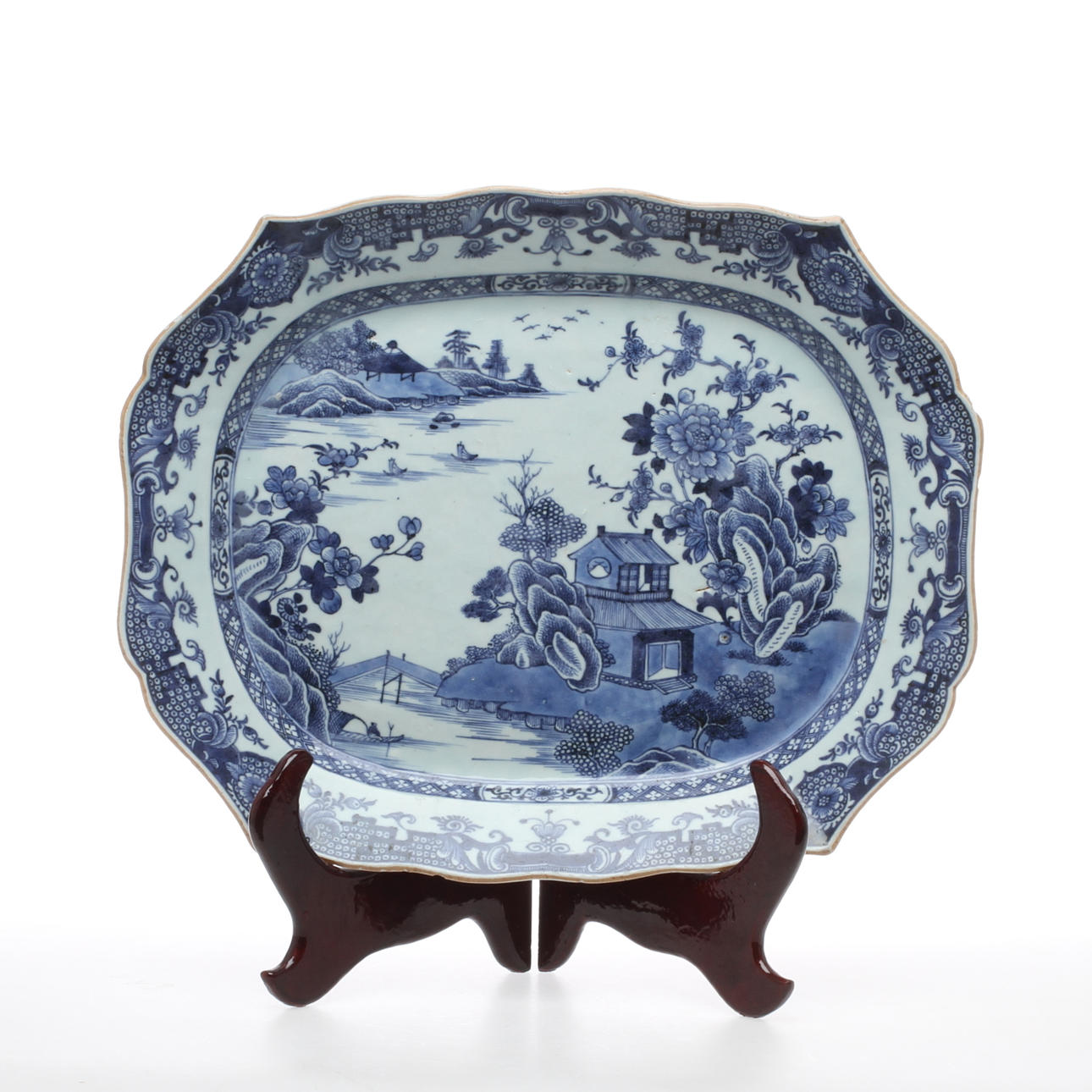 STEKFAT, porslin, Kina, 17/1800-tal.