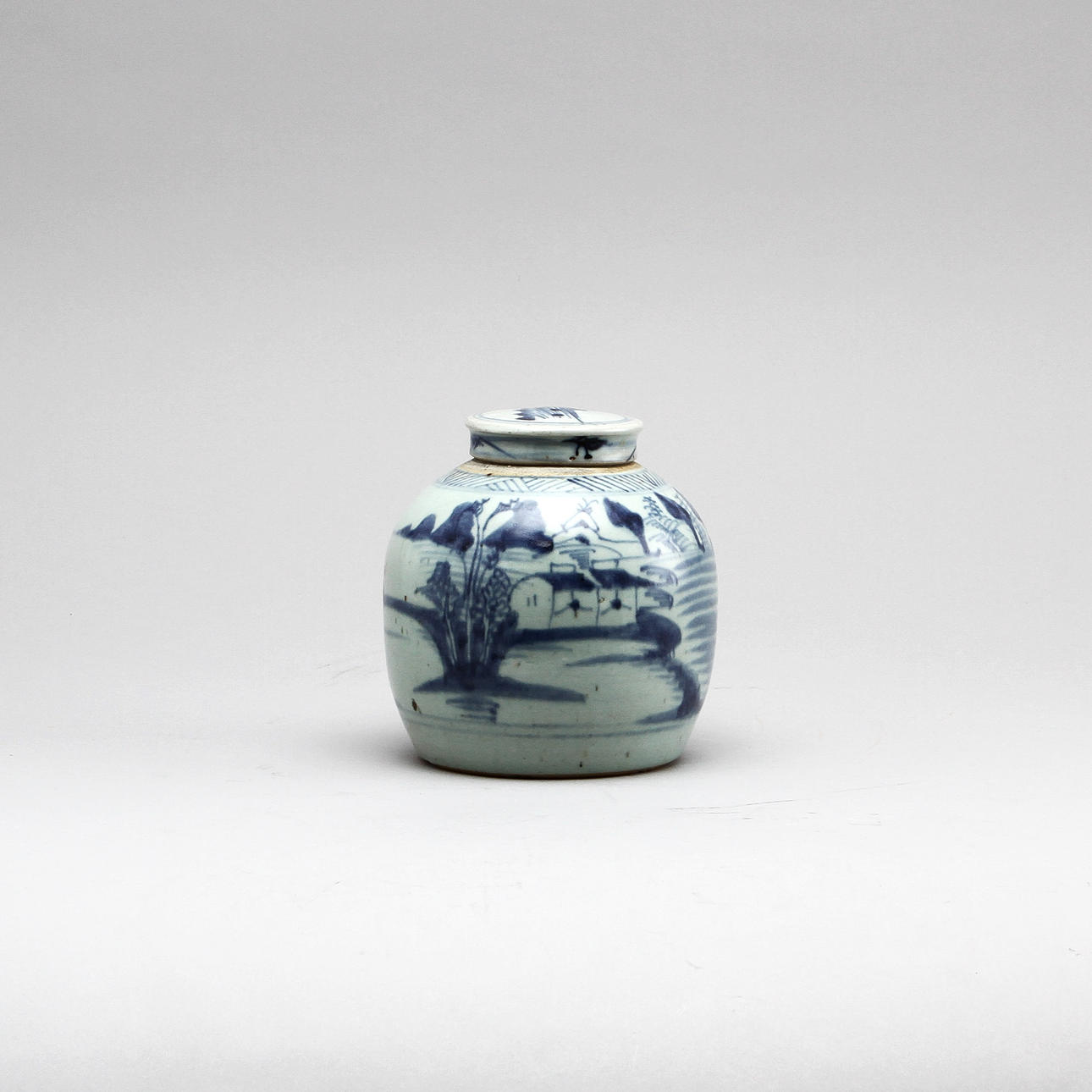 LOCKBOJAN, porslin, Kina, 1800-tal.