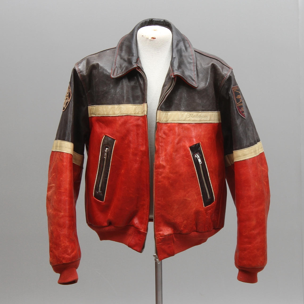 MC-JACKA, Redskins med BSA-märke, troligen 1970-tal.