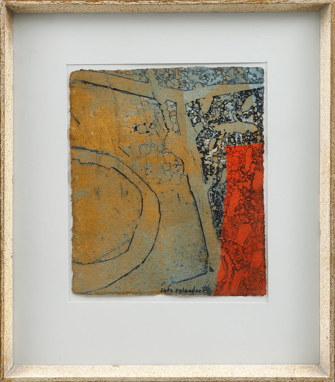 LARS RYLANDER. Komposition, monotyp, signerad. Konst - Grafik - Auctionet