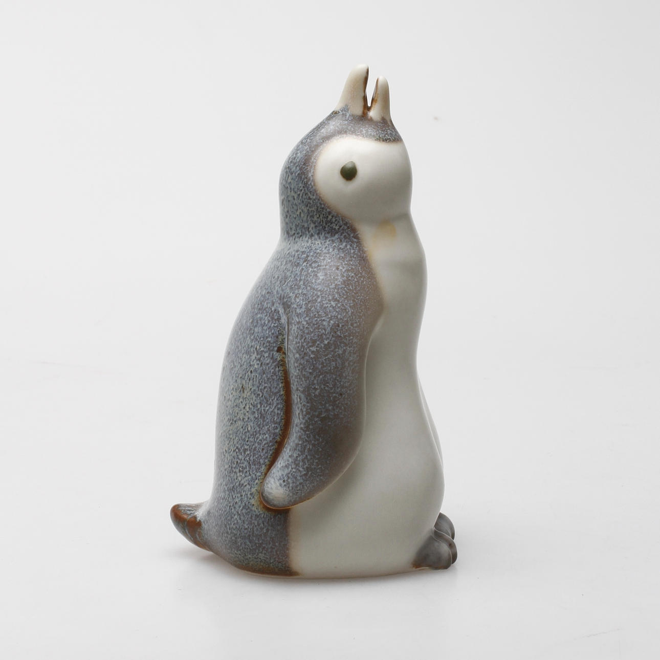 FIGURIN, stengods, Gunnar Nylund, Rörstrand, signerad R GN SWEDEN.