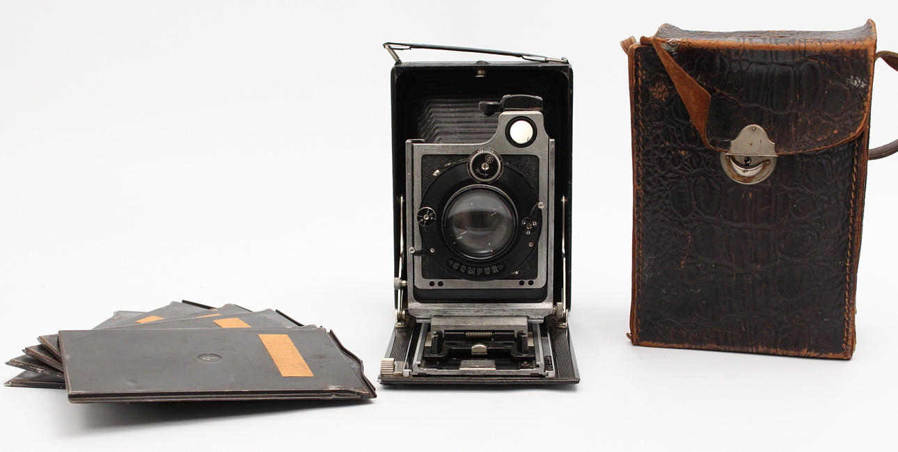 KAMERA, Plaubel Frankfurt anticomar, Fältmodell vintage.
