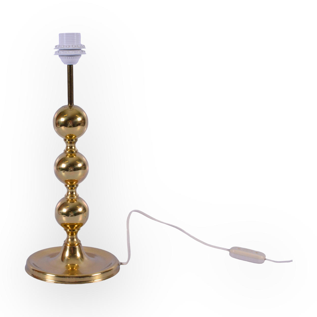 BORDSLAMPA, mässing, IA.