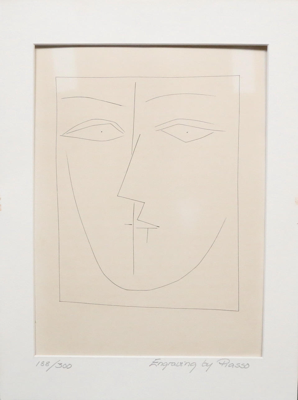 PABLO PICASSO. EFTER. Grafikark, sandsynligvis fra "Carmen", Cramer.